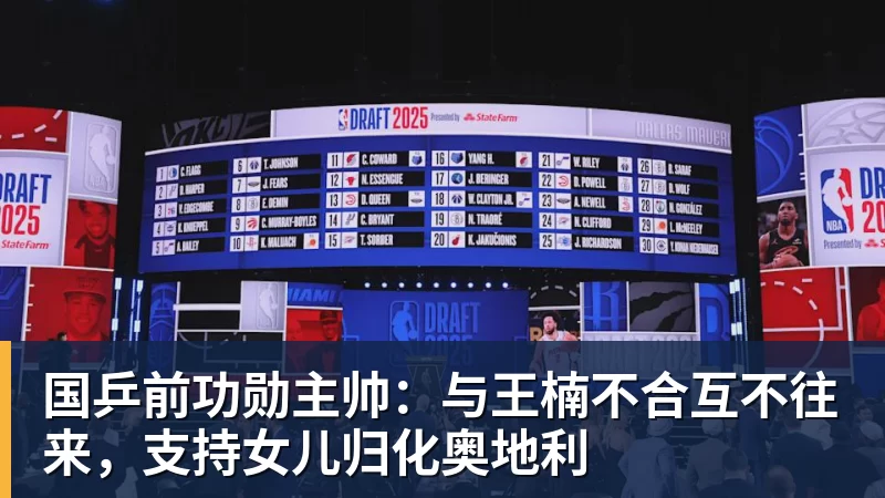 九游体育国乒前功勋主帅：与王楠不合互不往来，支持女儿归化奥地利