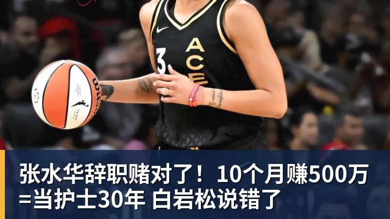 九游体育张水华辞职赌对了！10个月赚500万=当护士30年 白岩松说错了